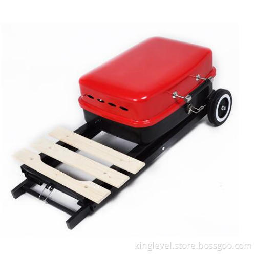 CHARCOAL BBQ GRILL WITH LONG LEGS